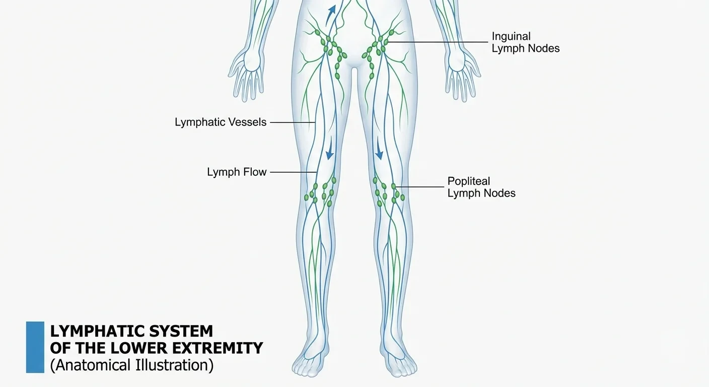 Lymphatic system diagram